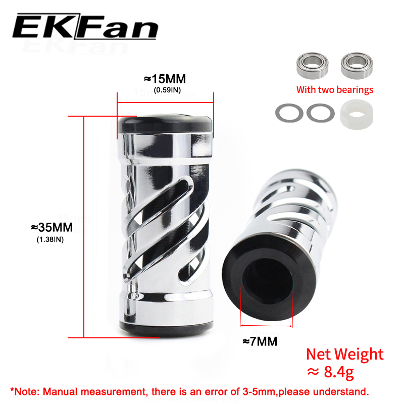 EKFan Aluminum Alloy Spinning  - Reel Handle 评论和价格
