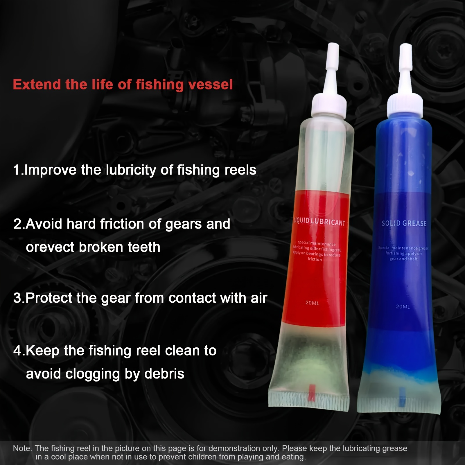 4pcs Fishing Wheel Maintenance - Reel Oil 评论和价格